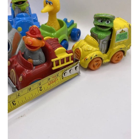 Vintage Sesame Street Playskool/Hasbro 1980’s Die Cast Cars Muppets Lot of 5 - Picture 15 of 16